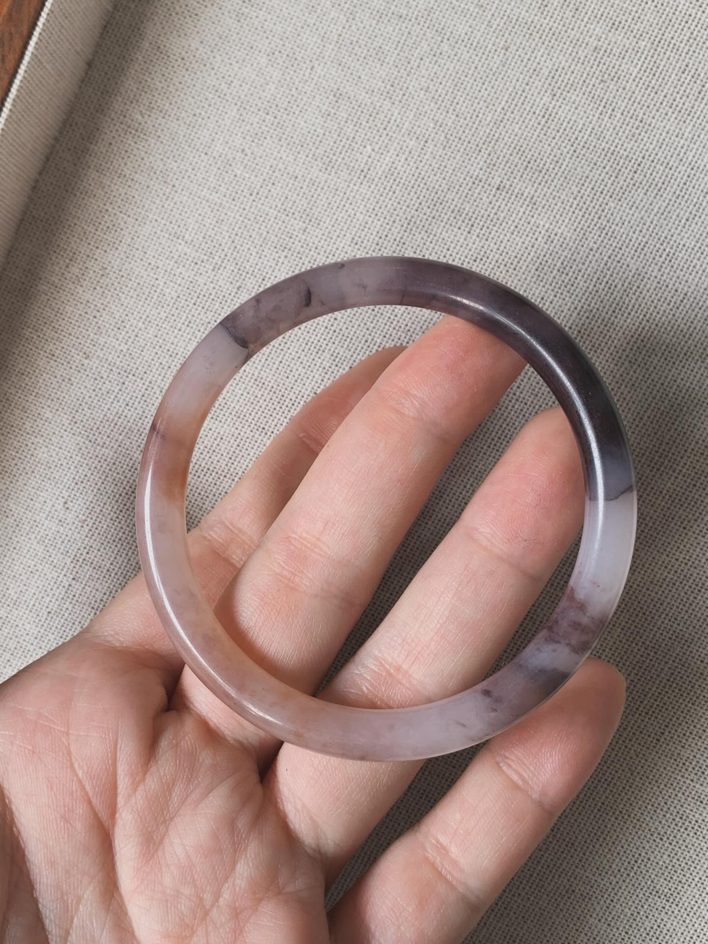 Jadeit Bangle 金丝玉紫罗兰手镯