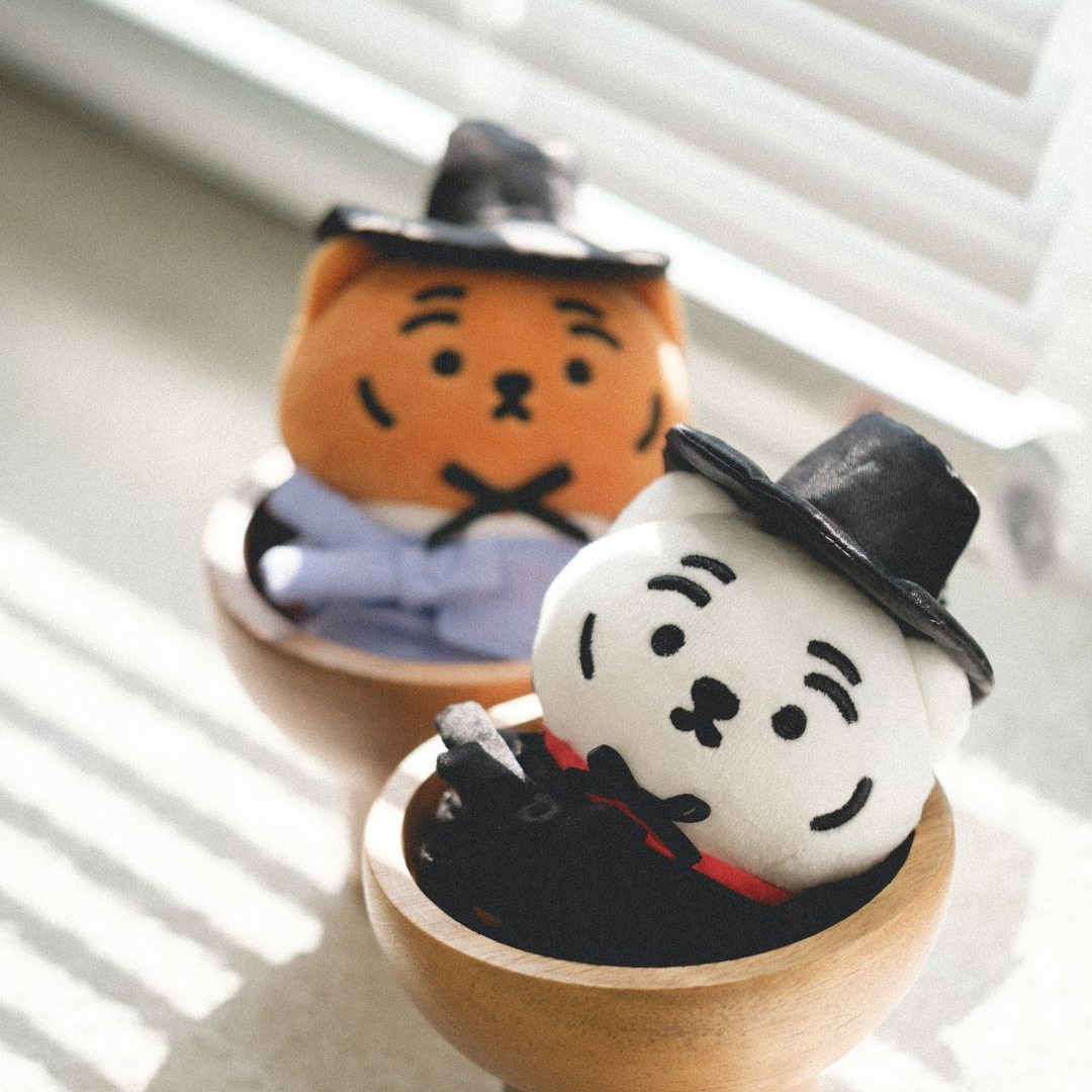 [MUZIK TIGER] 韓服老虎公仔匙扣 (2款)