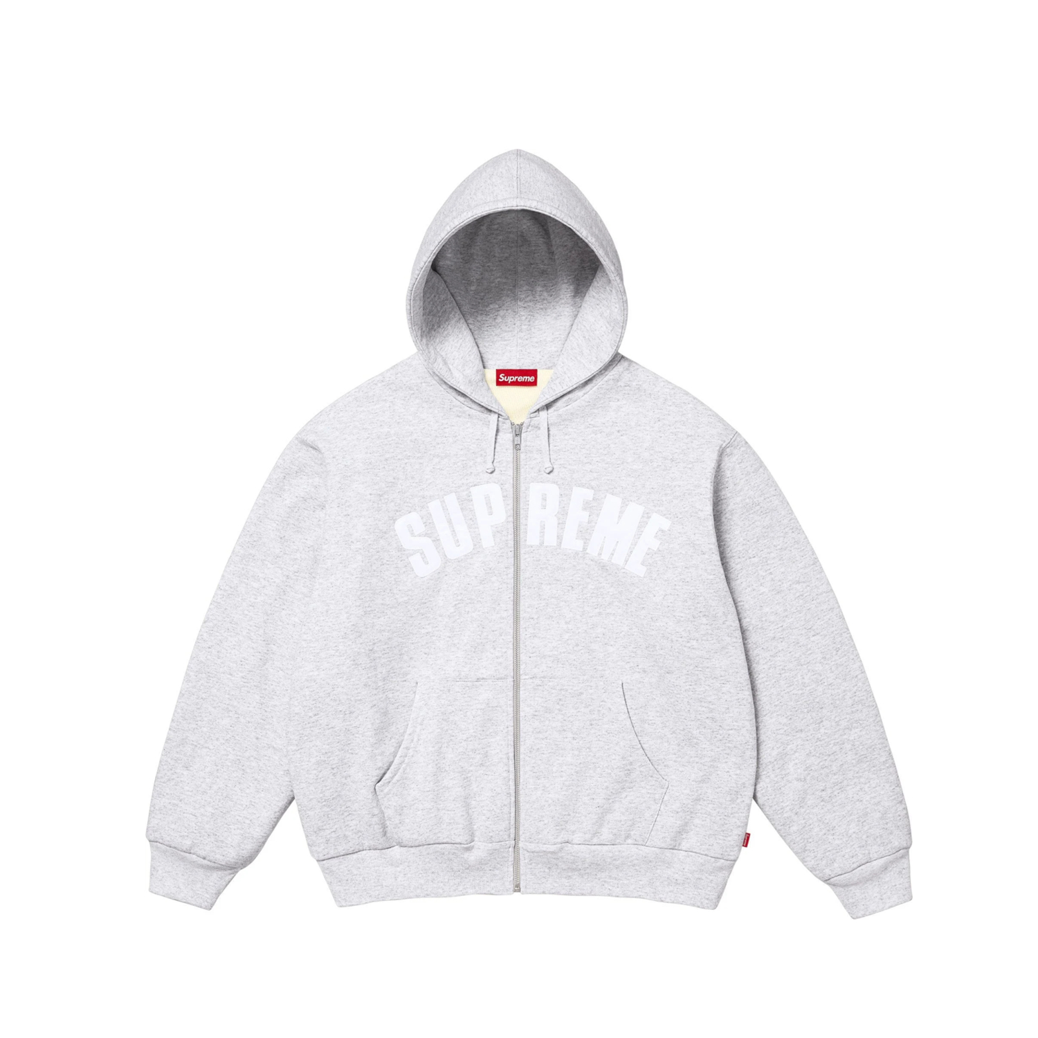 Supreme Arc Thermal Lined Zip Up Hooded Sweatshirt