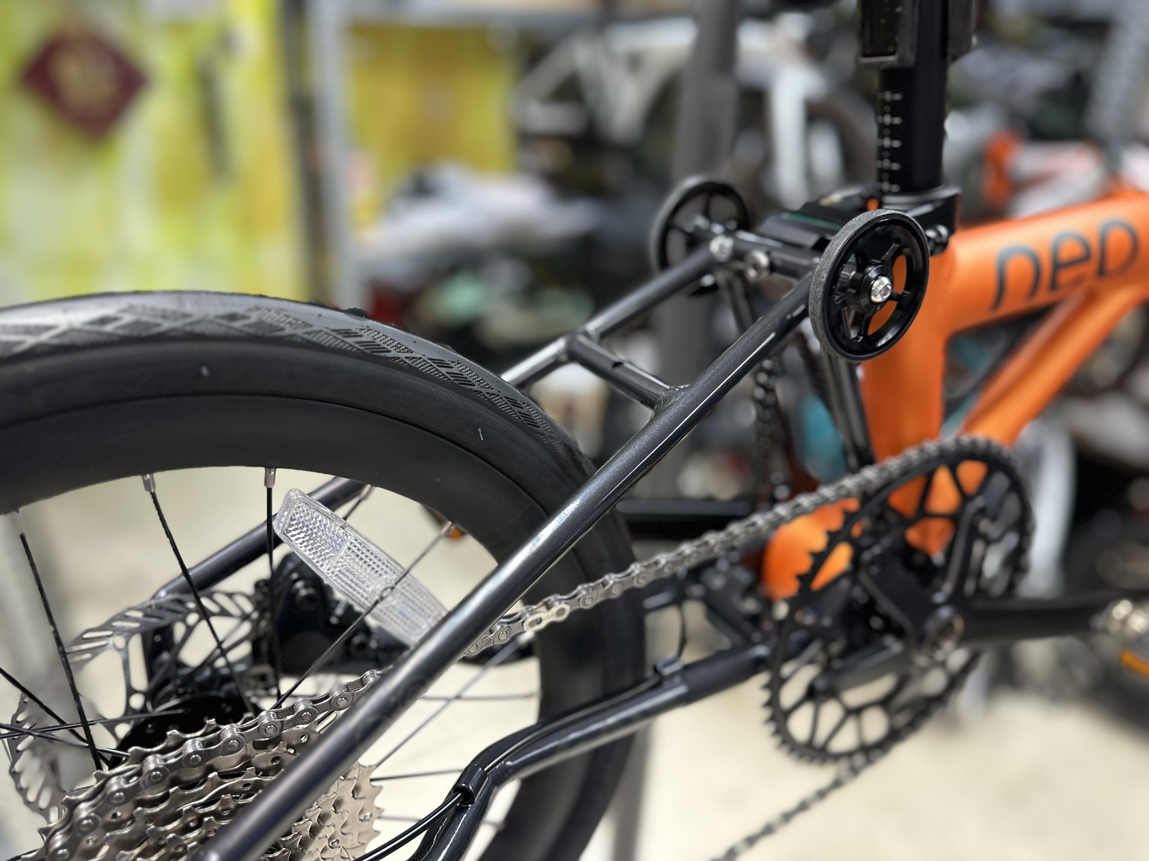 Java Neo 349 碳纖維叉 電子變速