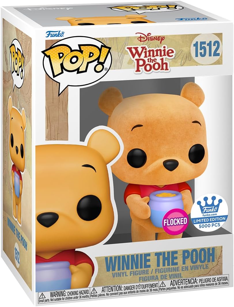 📦訂購 美國代購 Funko POP! Disney Winnie The Pooh (Flocked) Figure 小熊維尼 植絨 模型