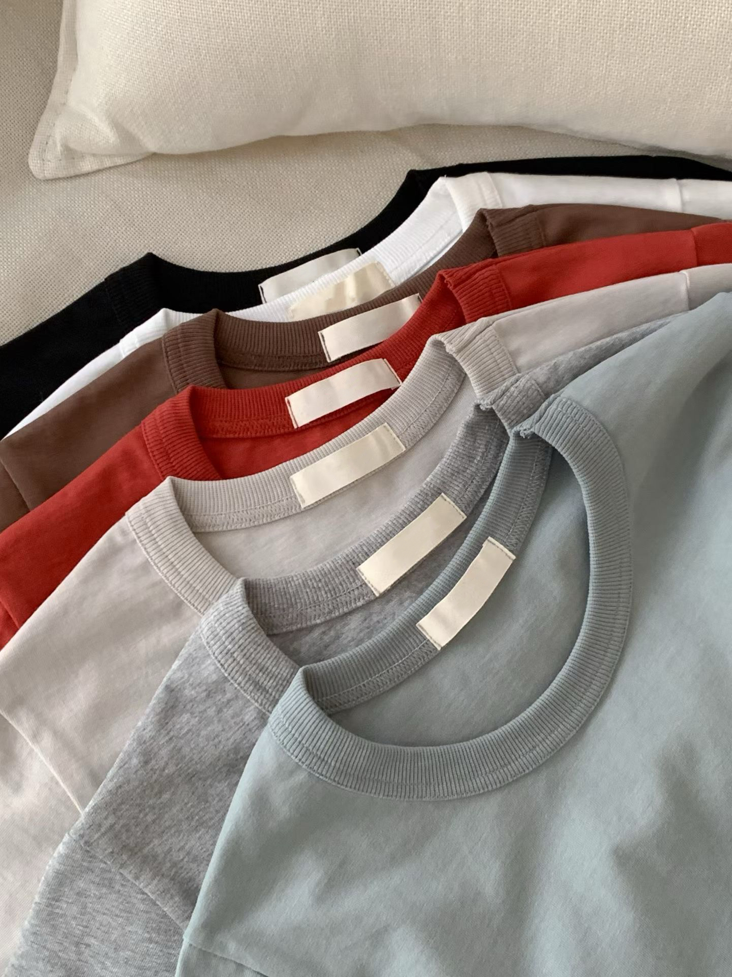 (四季必買款) Basic cotton tee 