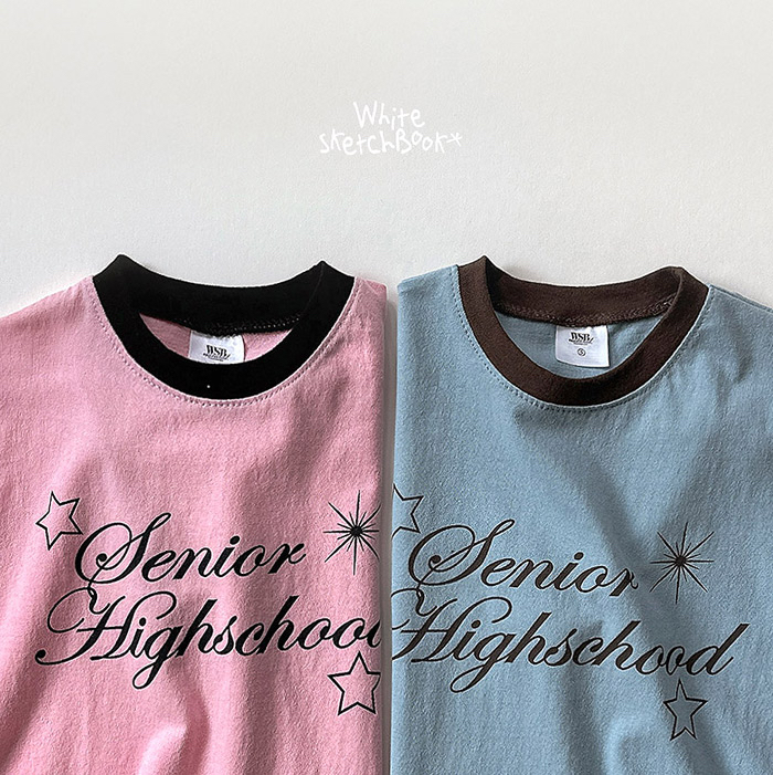 🇰🇷WhiteSketchBook tee