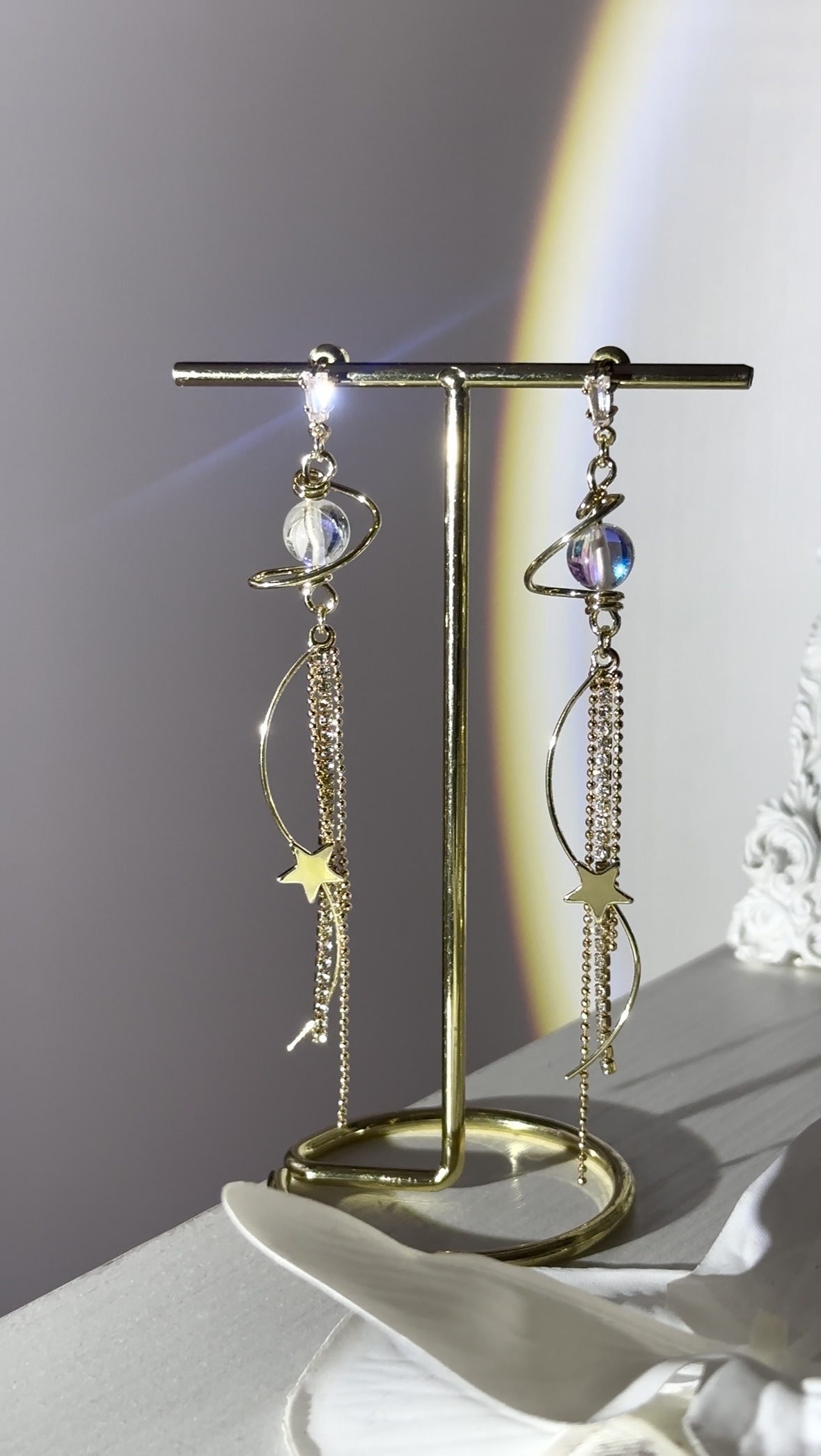 宇宙星鑽耳環🌌