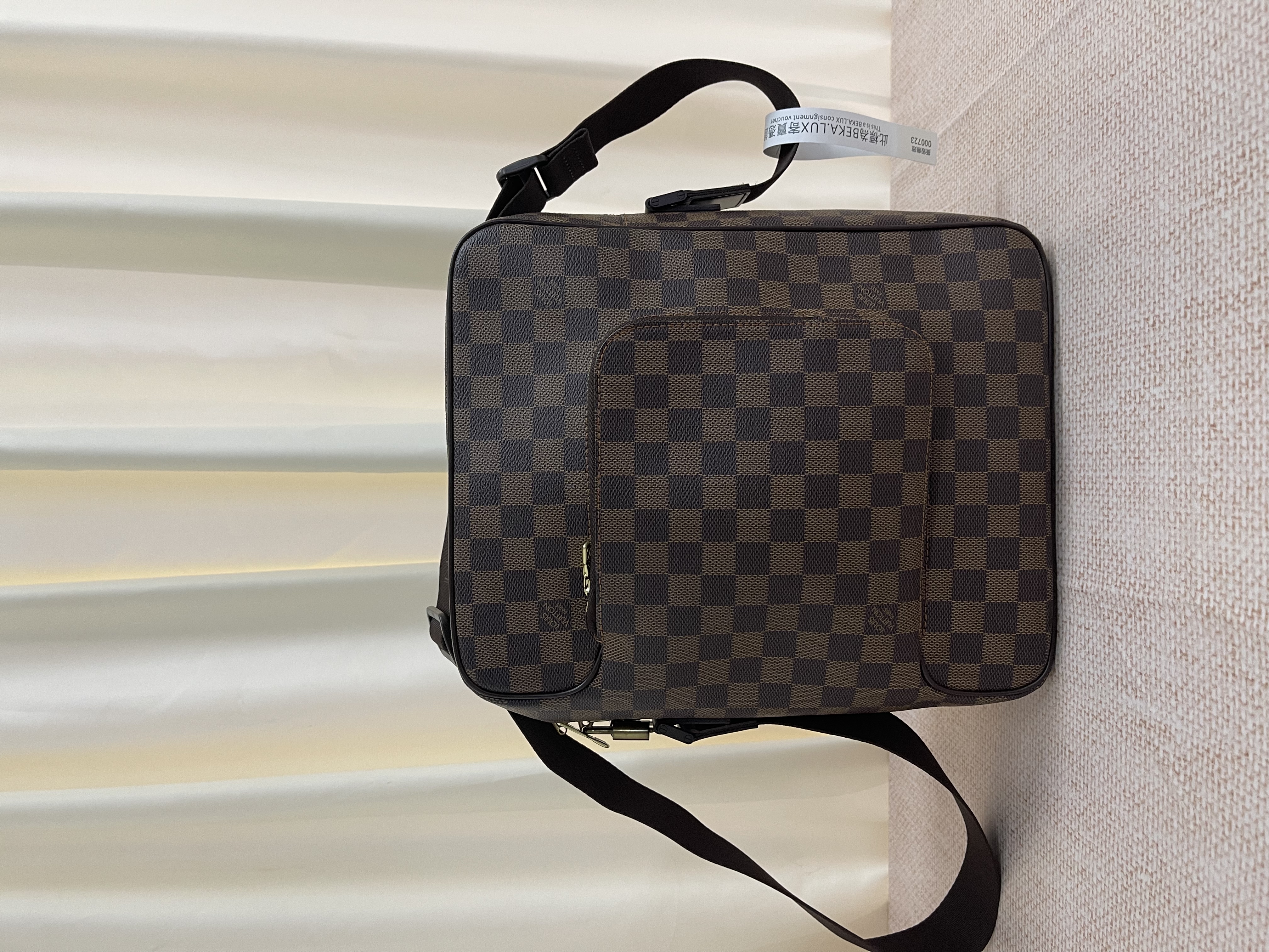 Pre-owned Louis Vuitton Damier Ebene Olav MM/ Product Code: 26042408