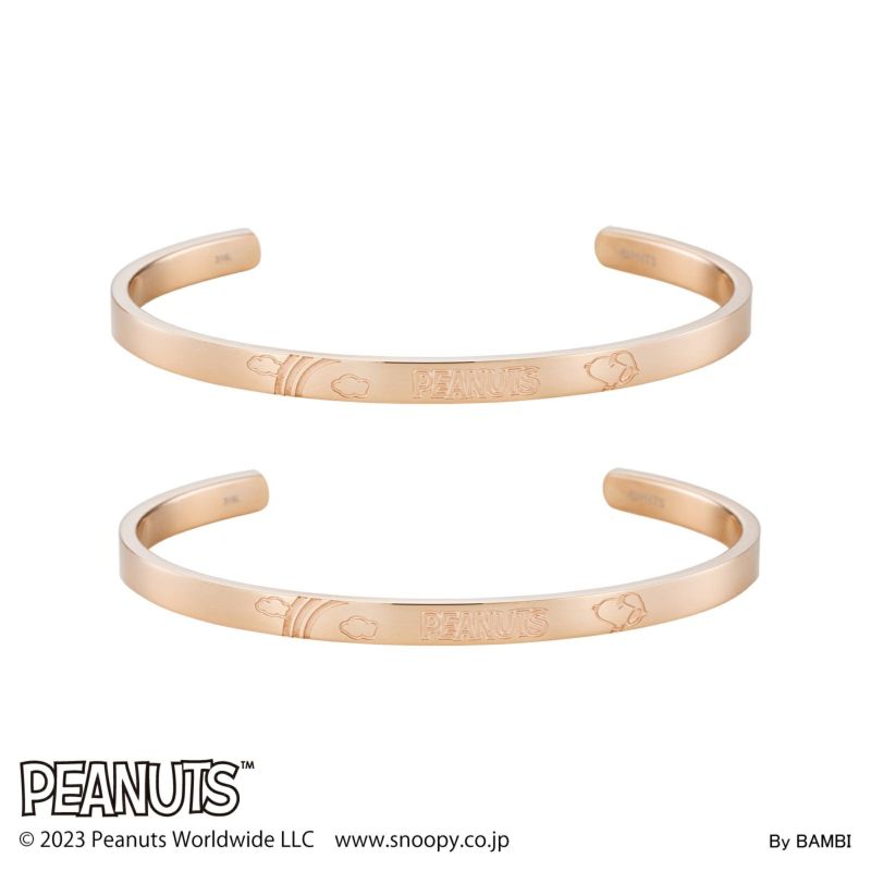 📦訂購 日本限定 White Clover PEANUTS SNOOPY 史努比 手鐲 (一對)