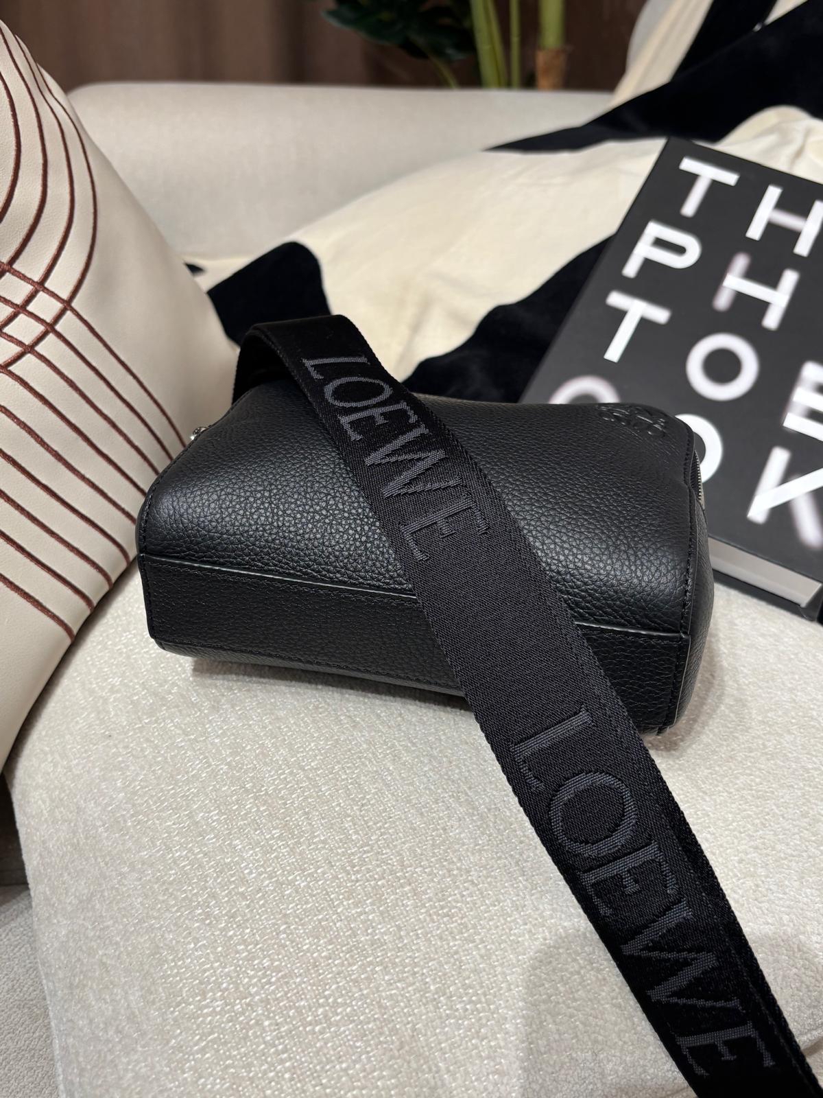 Loewe camera bag calfskin 100%Authentic, 98%new ✅strap✅Dust bag
