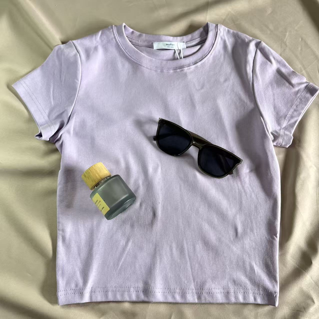 T20010#009 [4 Colour] Exclusive Plain T-shirt