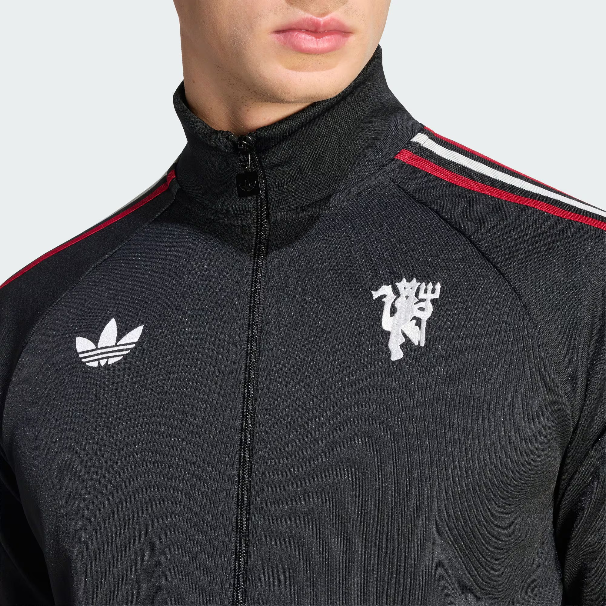 Adidas Manchester United 曼聯休閑文化拉鏈外套 JZ2230