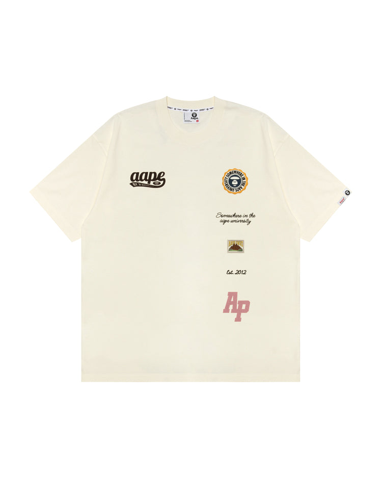 AAPEUNVS embroidered logo tee (1998XXR) 寬鬆版