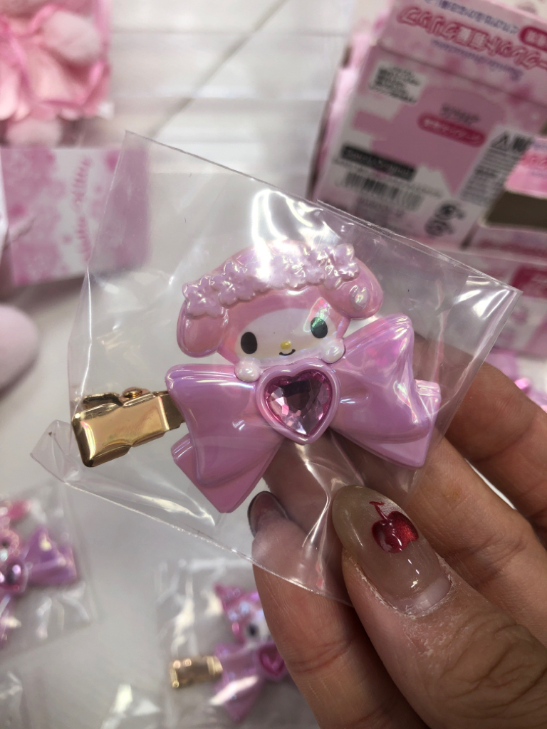 日本直送Sanrio 櫻花主題系列盲盒髮夾可以揀款購買
