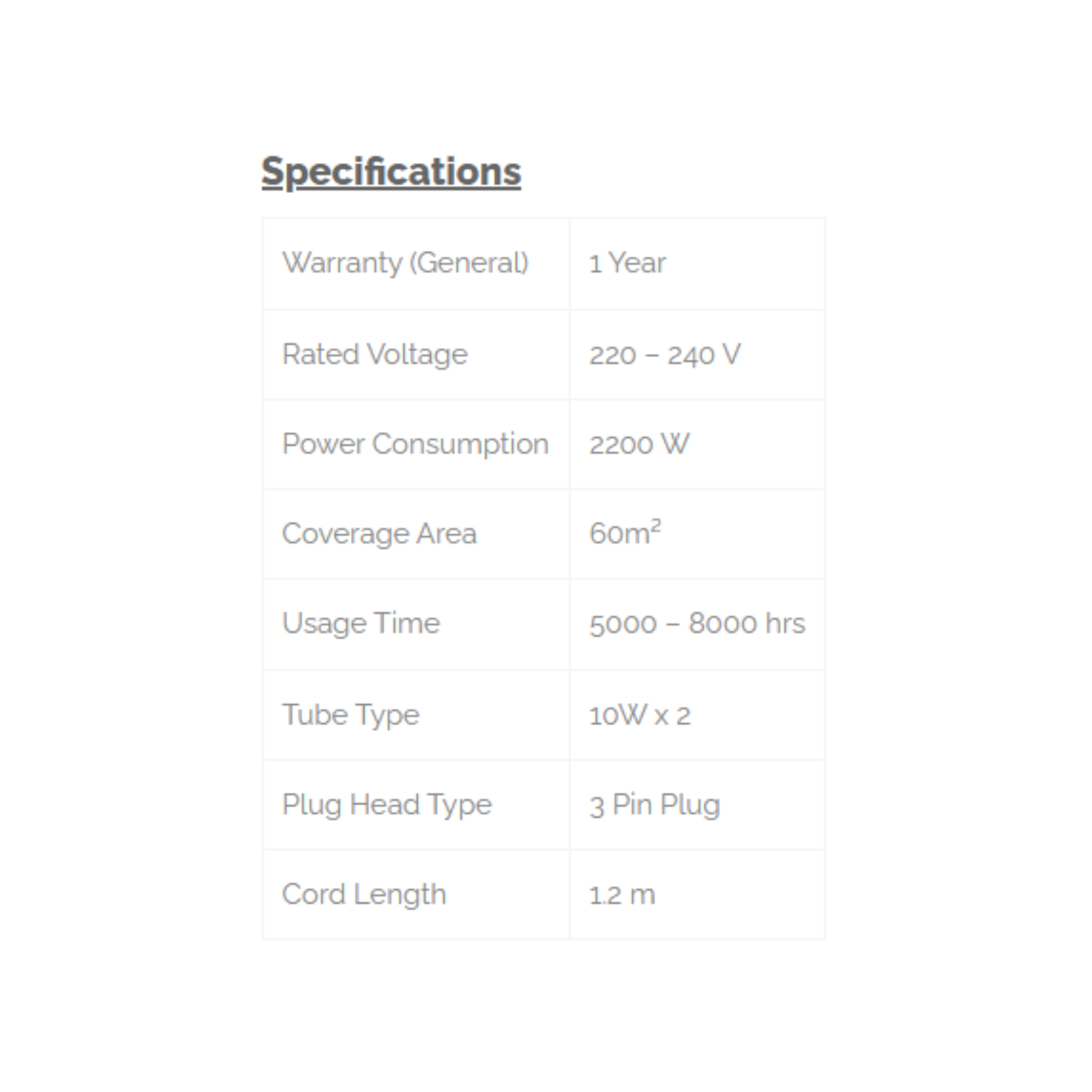 Phison 32W Energy Saving Insect Killer PIK-5210