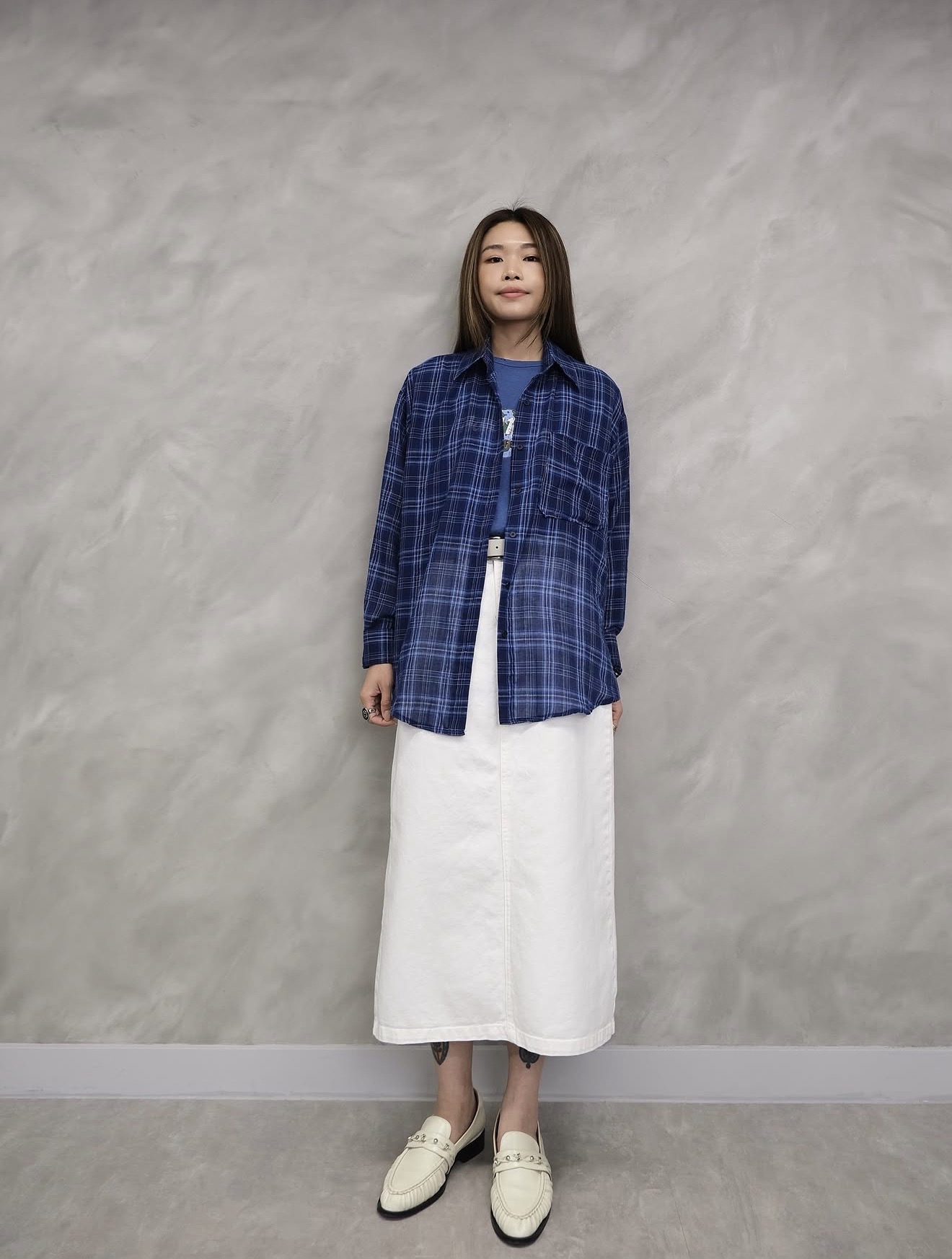 (預購優惠）Plaid pattern shirt #sh37