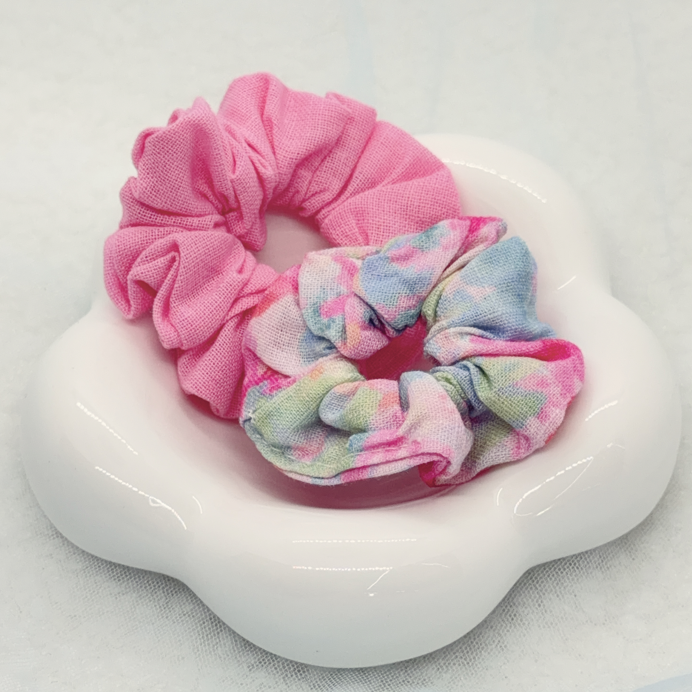 迷你布髮圈 (約5cm) (2pcs/set)