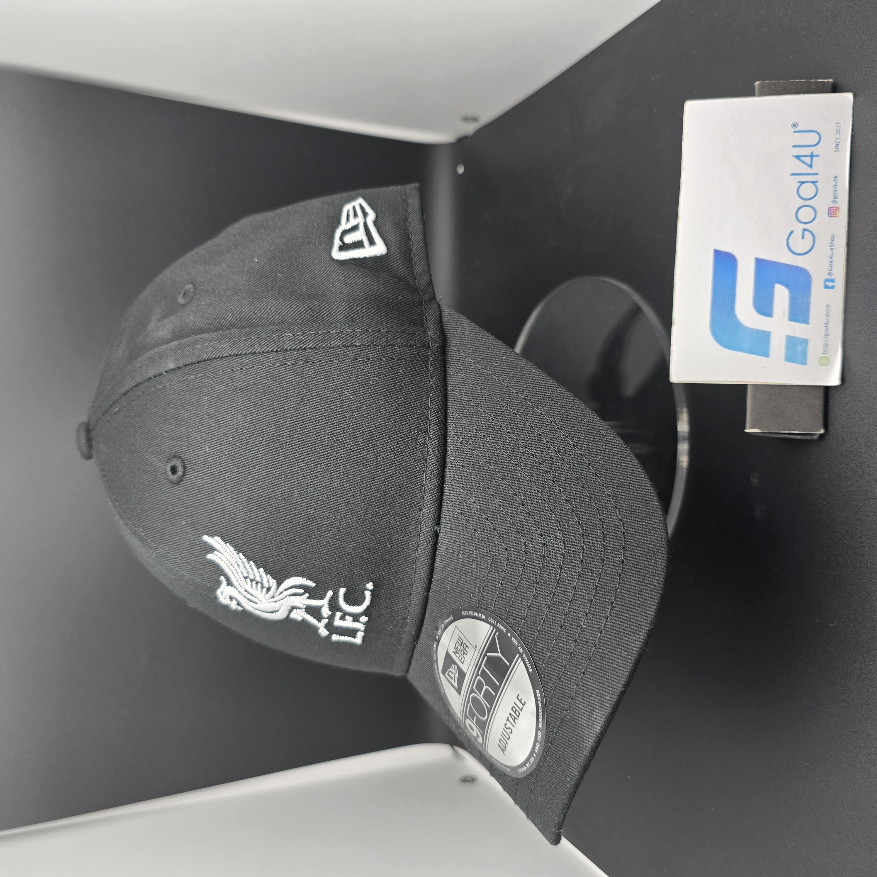 #現貨 🧢 New Era Liverpool 利物浦 Core 黑色 9FORTY 可調校帽 60793057
