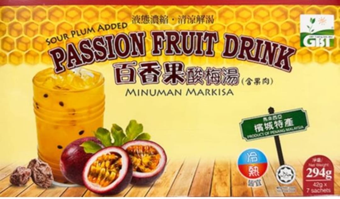 GBT百香果酸梅湯