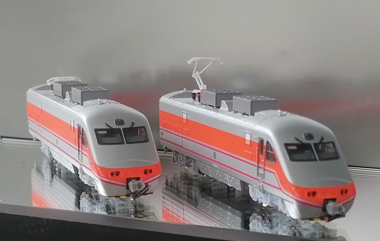 台鉄PP自強號列車 聲鐵雙車頭加四節車廂 N規