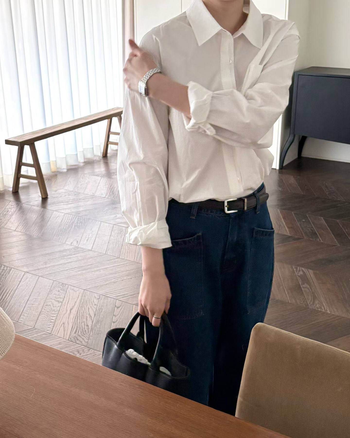 LA OE 設計風格恤衫