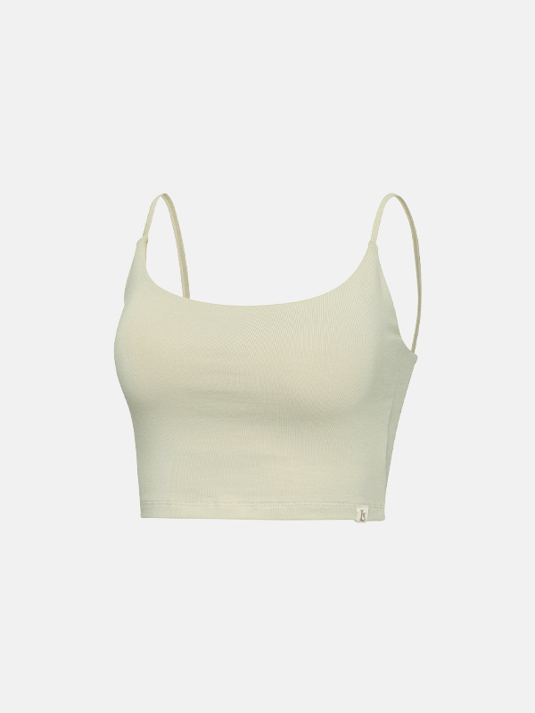 【莫代爾絲滑Bra Top】預購_Soft Cross Bra Top by Grandeline