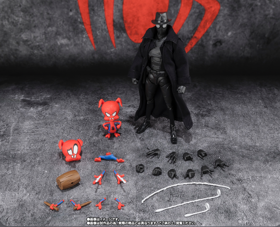 現貨 Banda SHF Spiderman Across the Spider-verse Spiderman Noir & Spider Ham