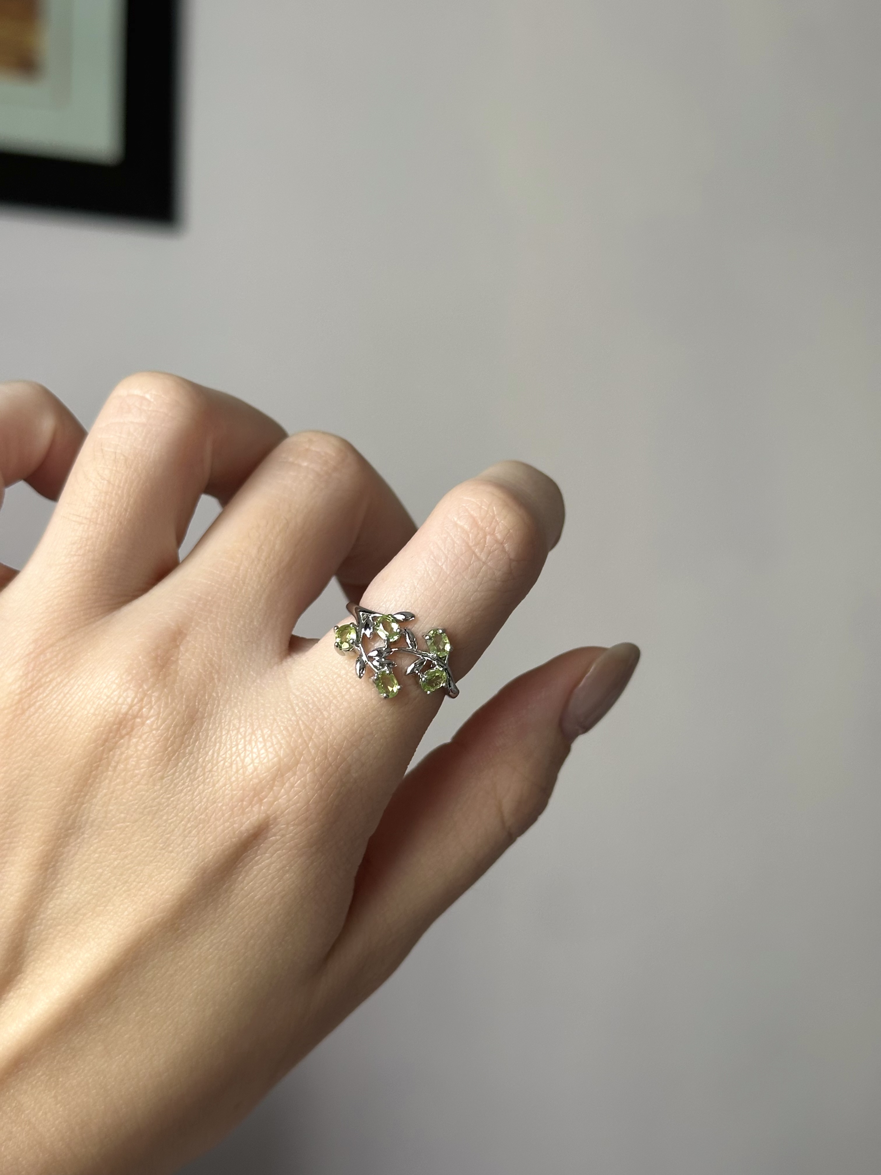 橄榄石戒指 ｜ Peridot Ring 