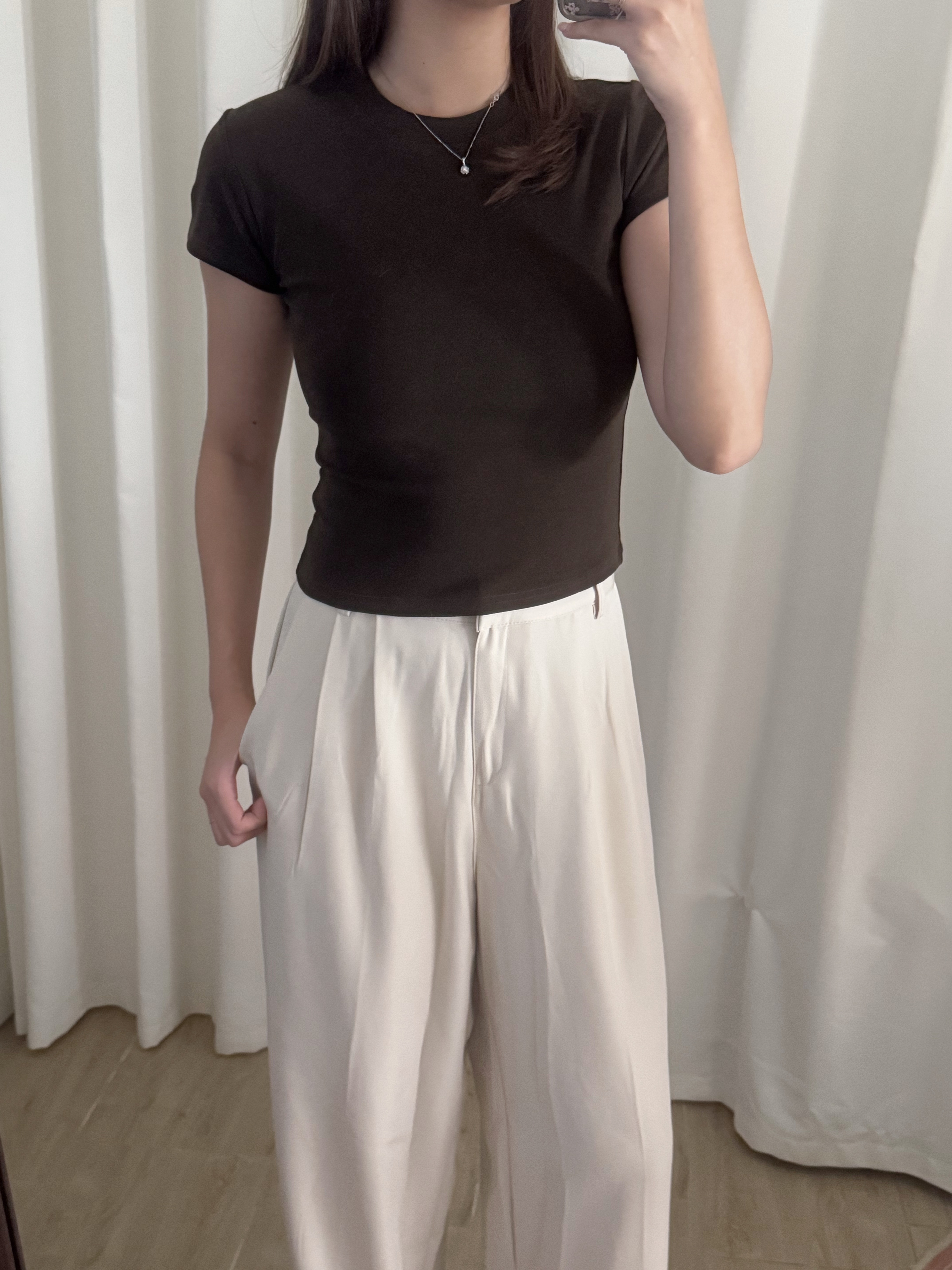 [basic tee]簡約親膚圓領短袖上衣(八色入)