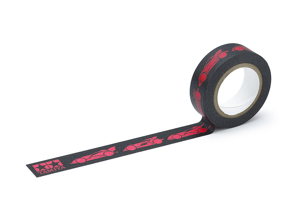 FULLY COWLED 30th ANNIV. MULTIPURPOSE TAPE (15mm WIDTH/BLACK & PINK)