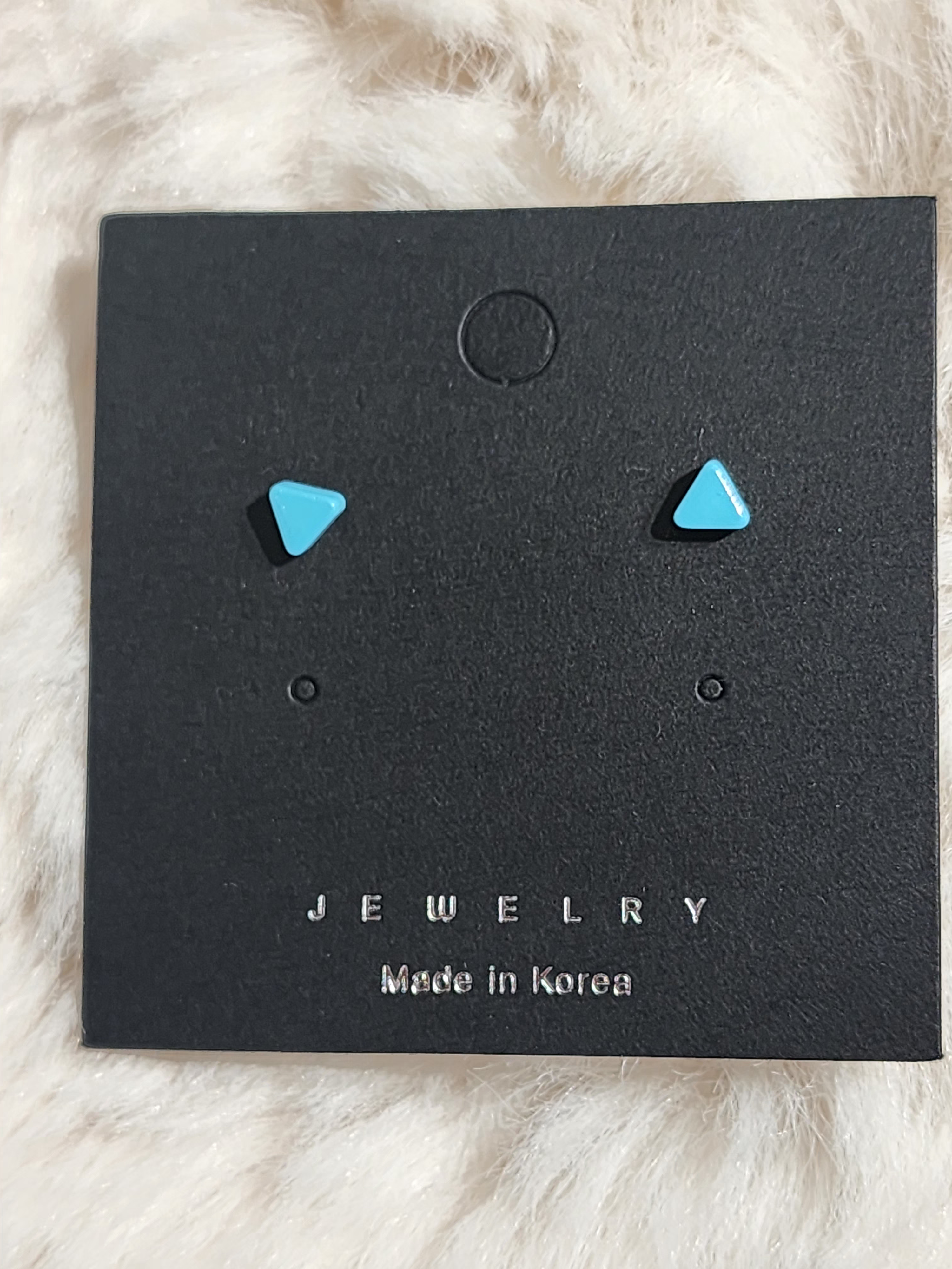 Ocr Mini Triangle Stud Earrings