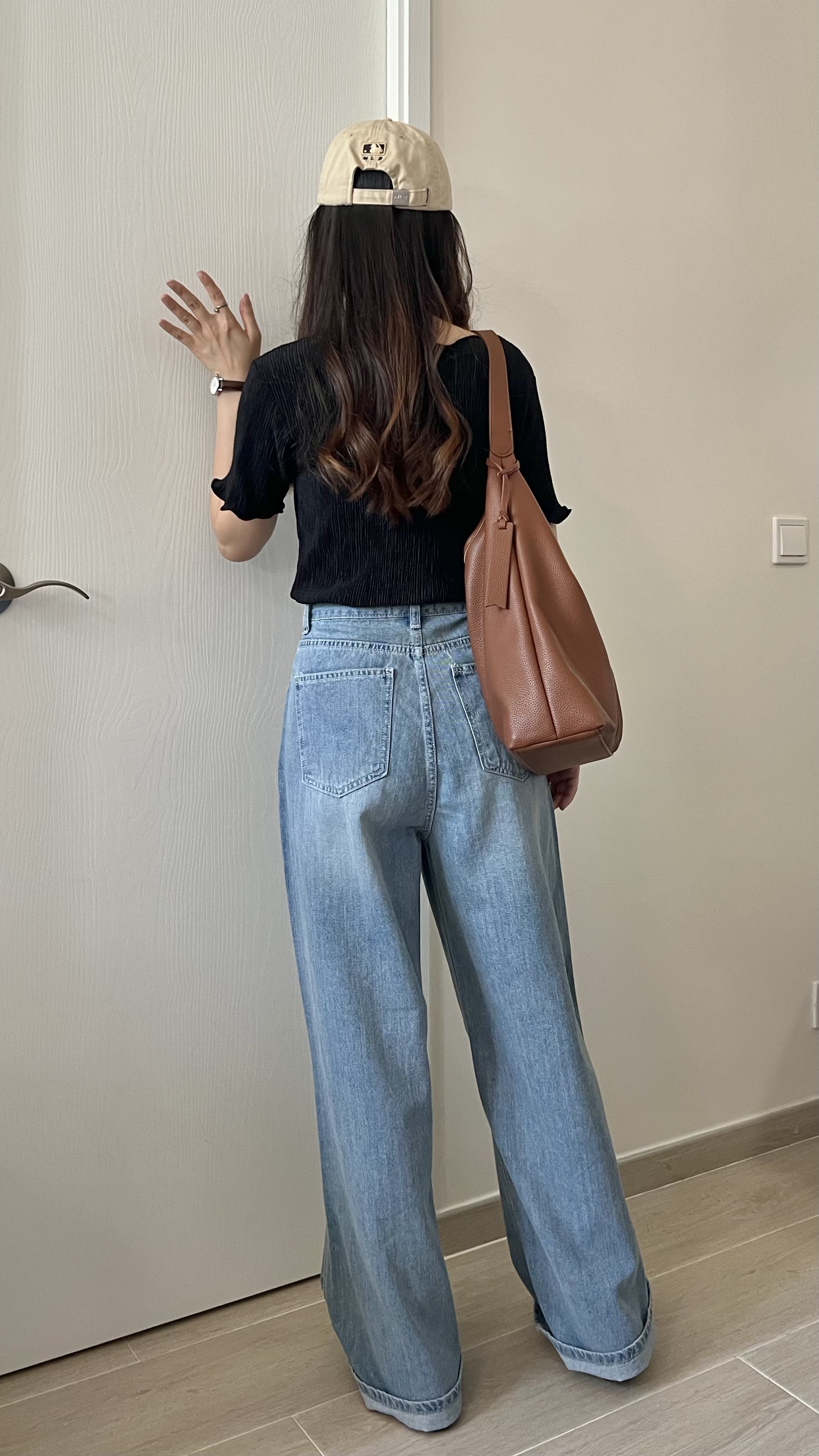 軟布大長腿牛仔褲 推薦