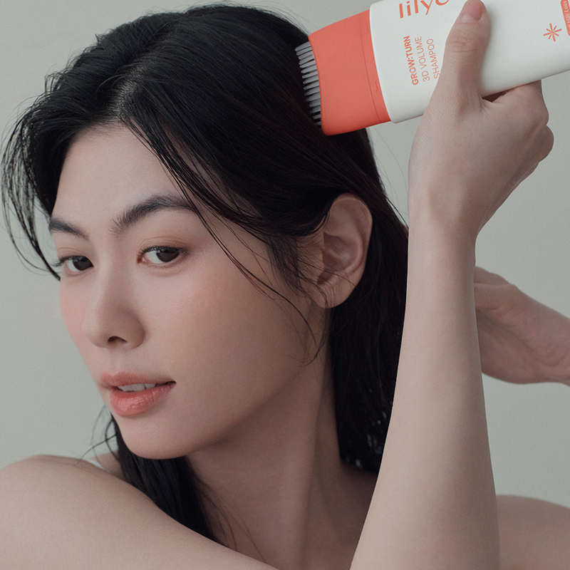 韓國🇰🇷 Lilyeve Grow Turn Ampoule 防脫育髮按摩刷 外泌體精華  💖 100ml  💖