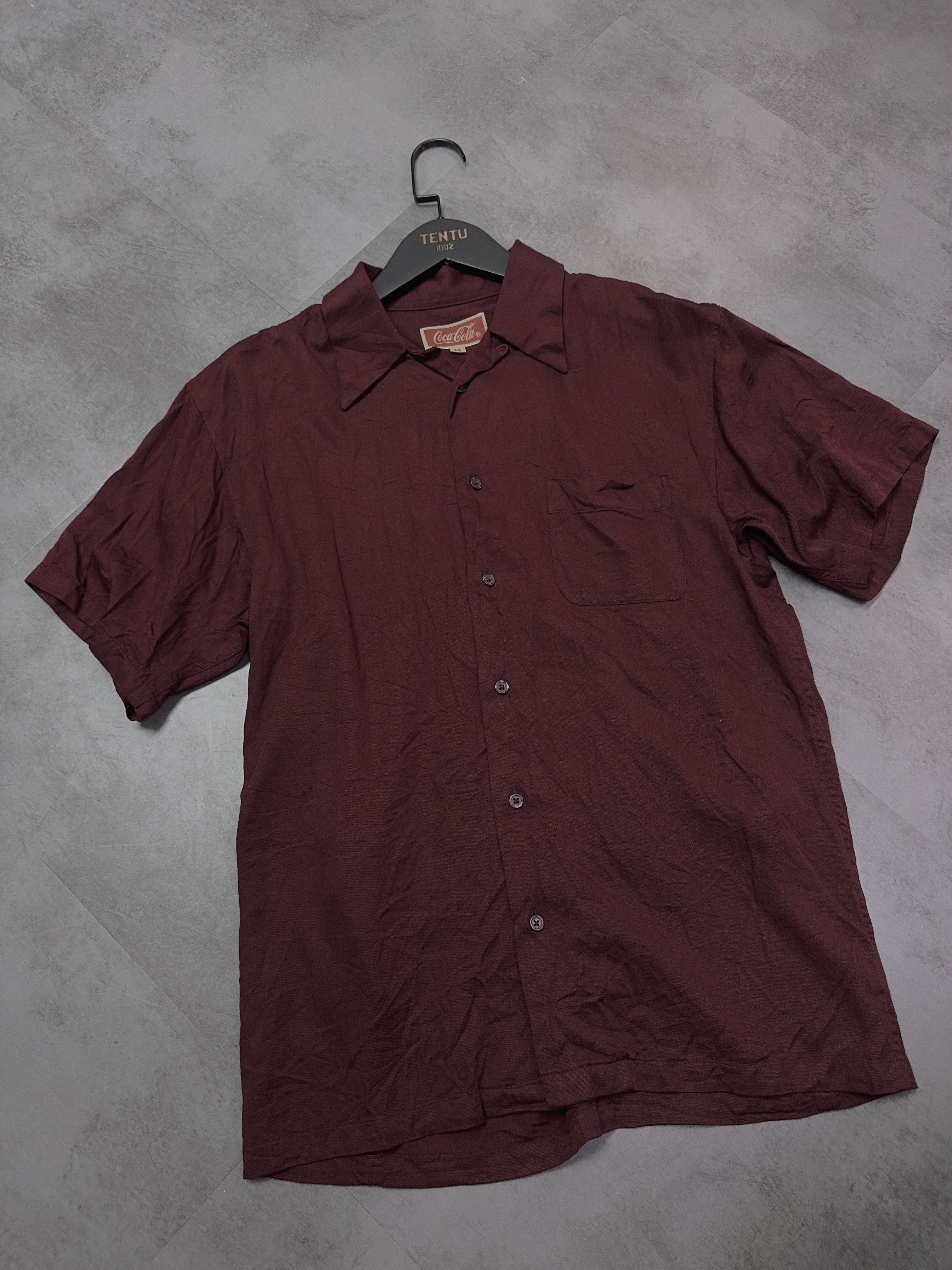 Red Cocacola Shirt -M 