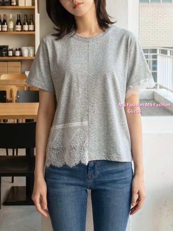 G6258 韓國🇰🇷拼lace top