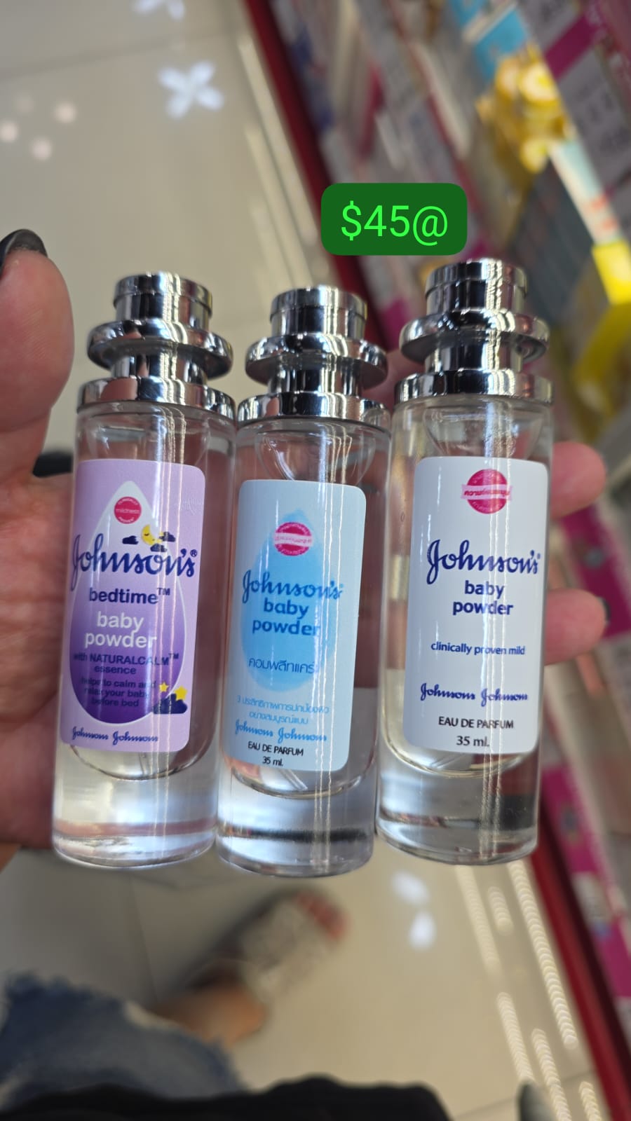 Johnsons baby body mist