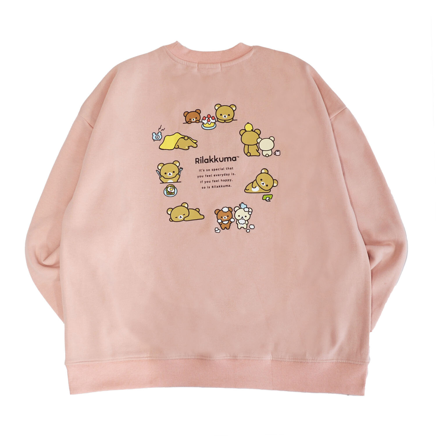 日版 鬆弛熊 刺繡長袖衛衣(全1款)