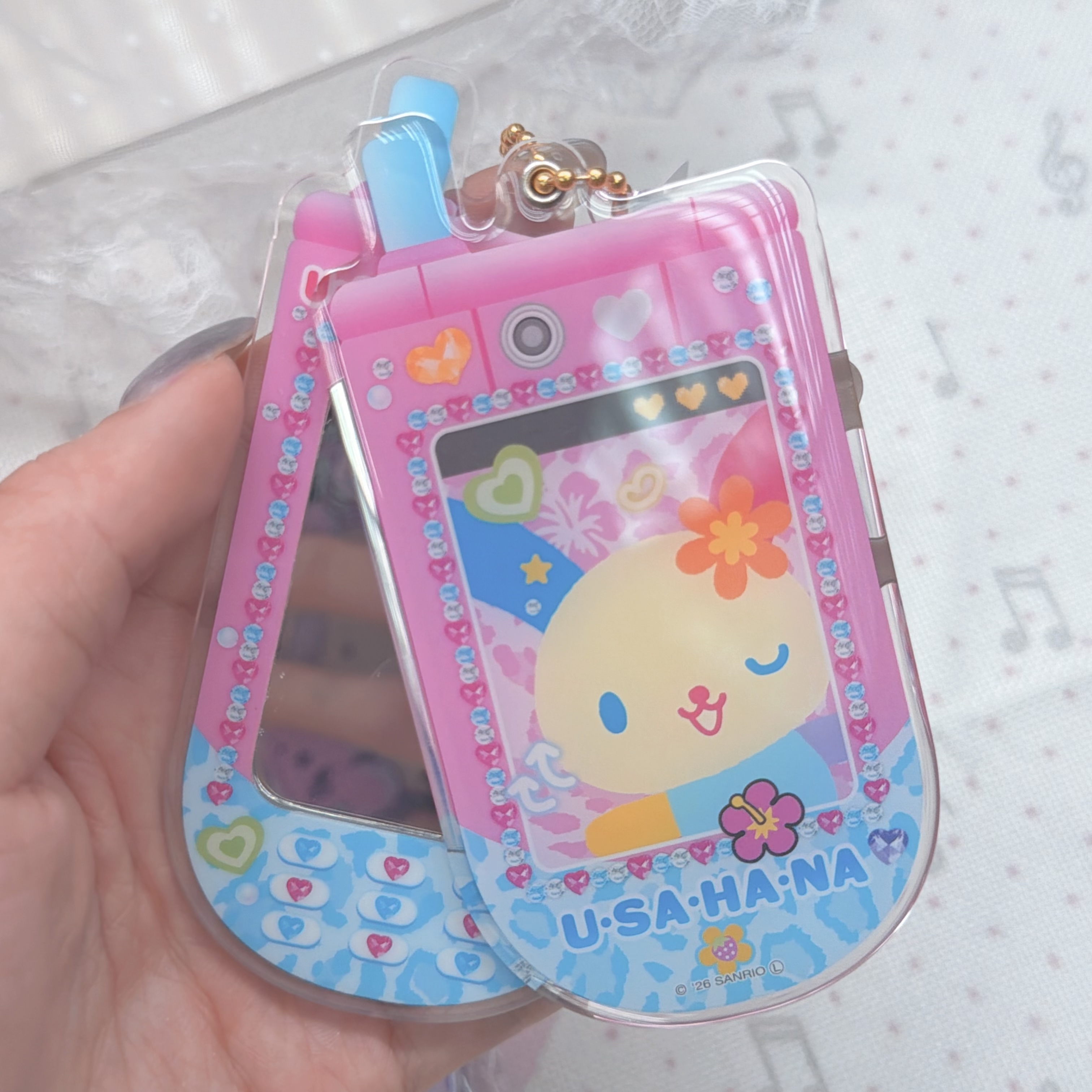 Sanrio y2k 手機推鏡吊飾