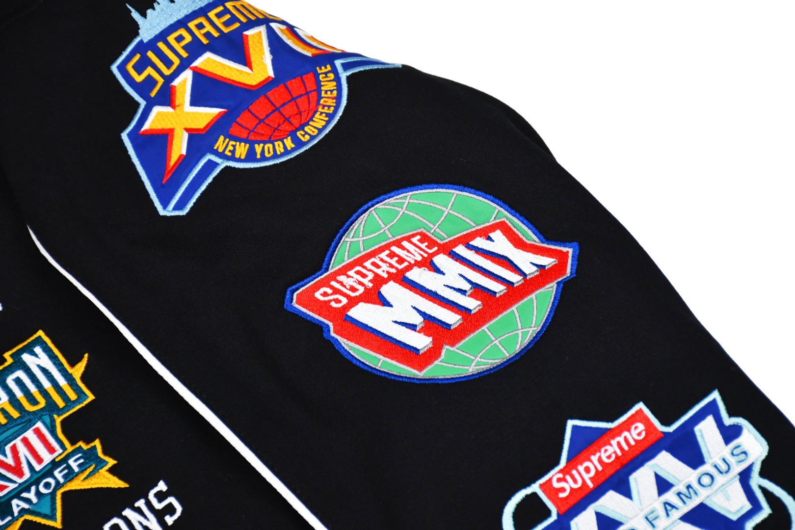 Supreme Playoffs Zip Up Hooded Sweatshirt