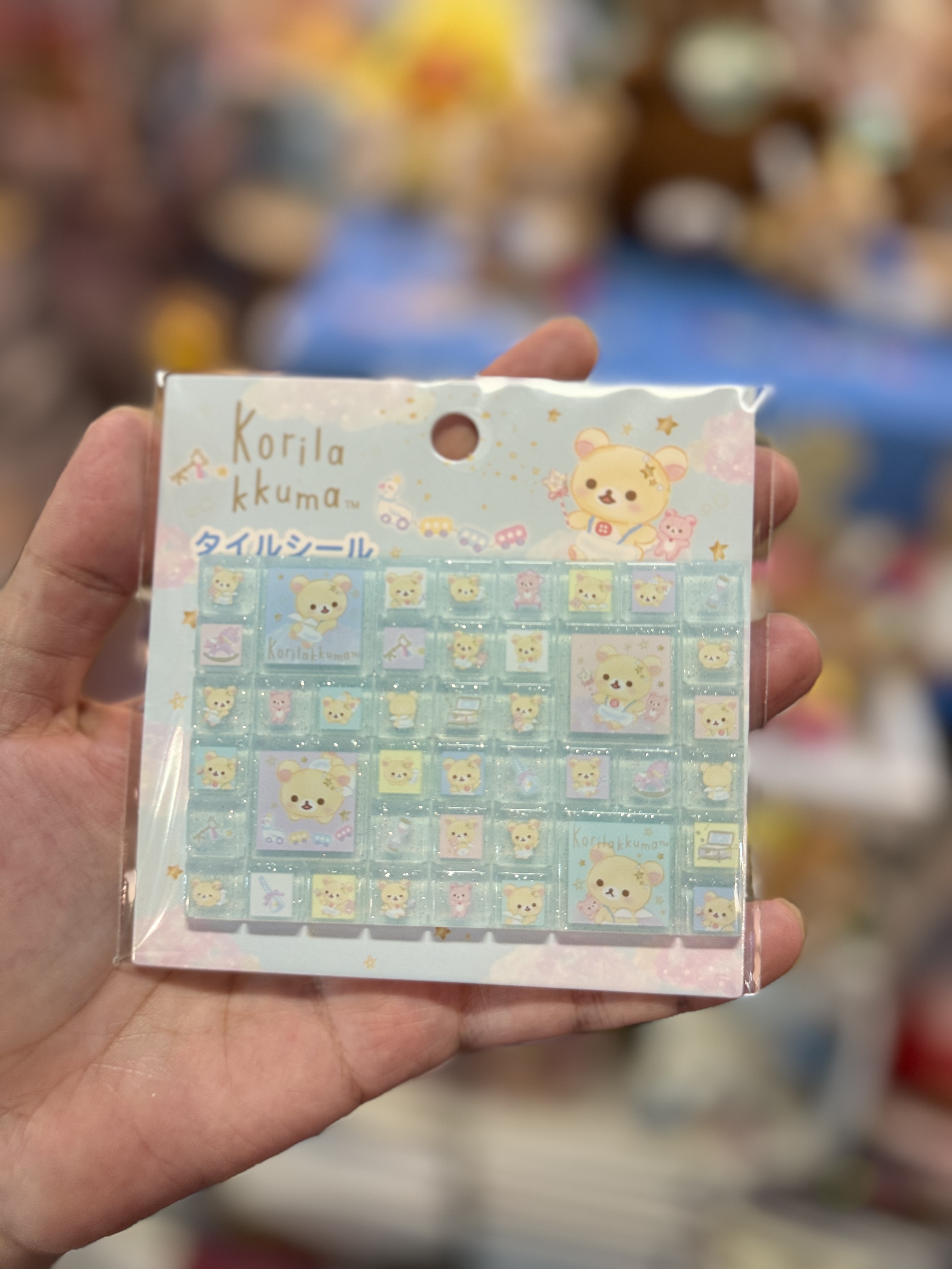 《現貨》全新滿滿小白熊系列立體方塊貼紙