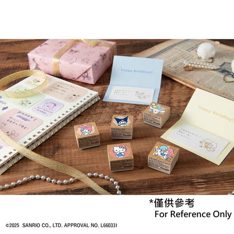 現貨｜Sanrio My Melody 日本製 Beverly 木製 印章 印仔 (TSW-206)