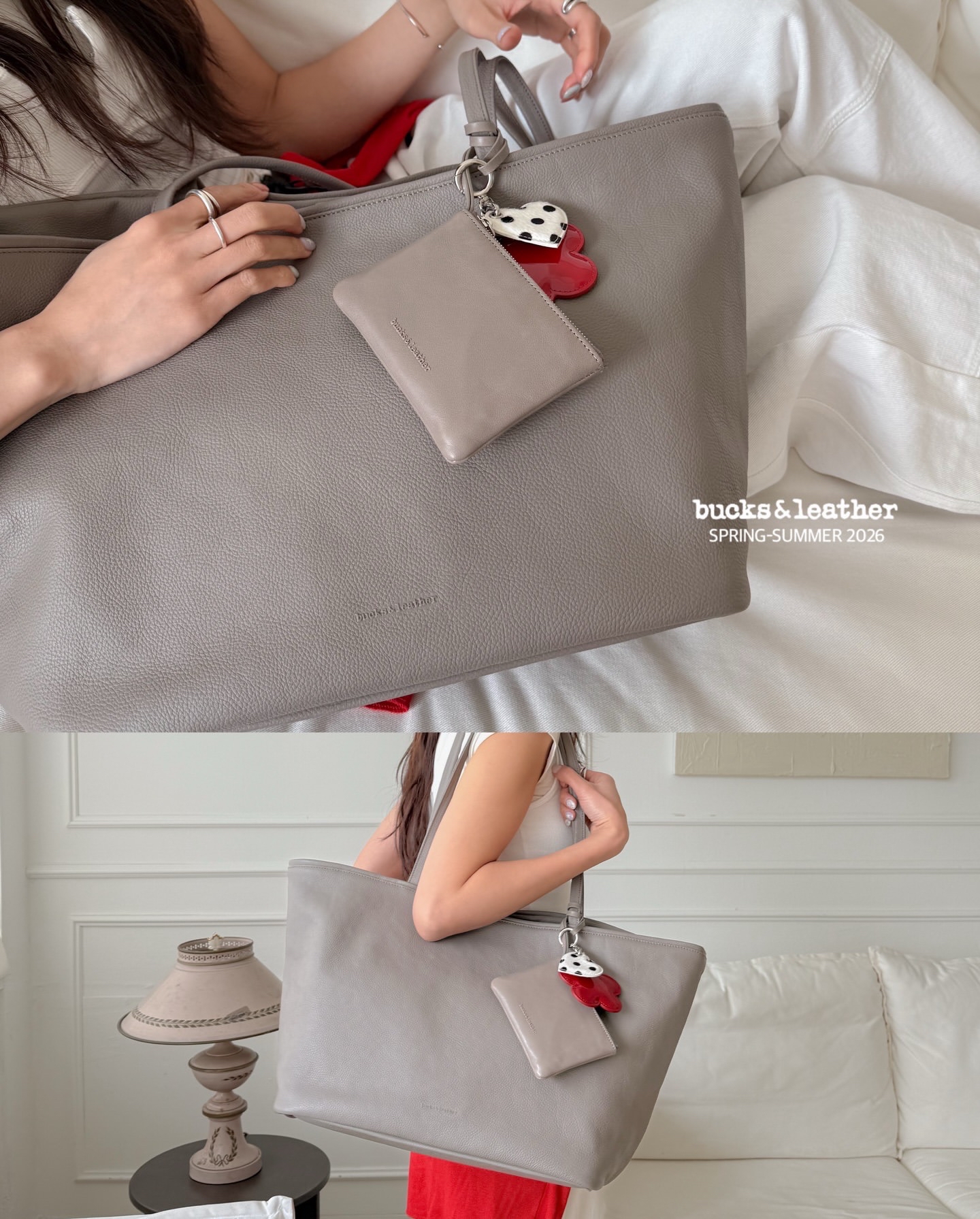  【26SS 超大容量款】預訂_Maxi Shopper by Bucks & Leather