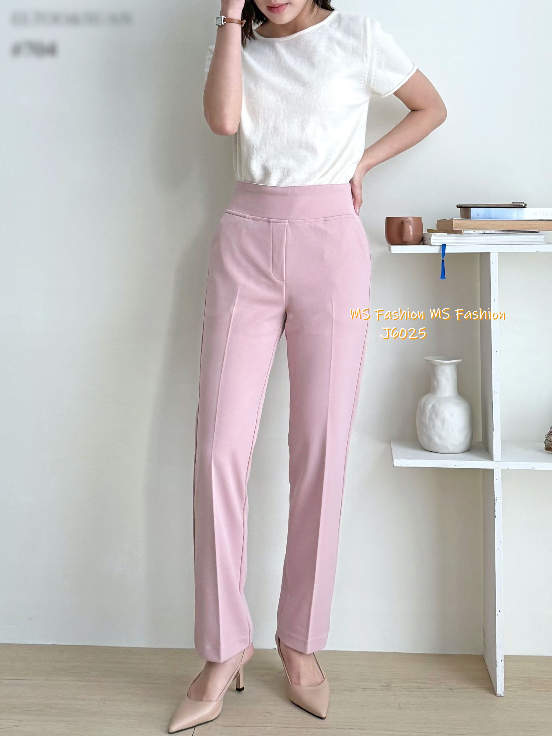 J6025 韓國🇰🇷高質靚料高腰西褲