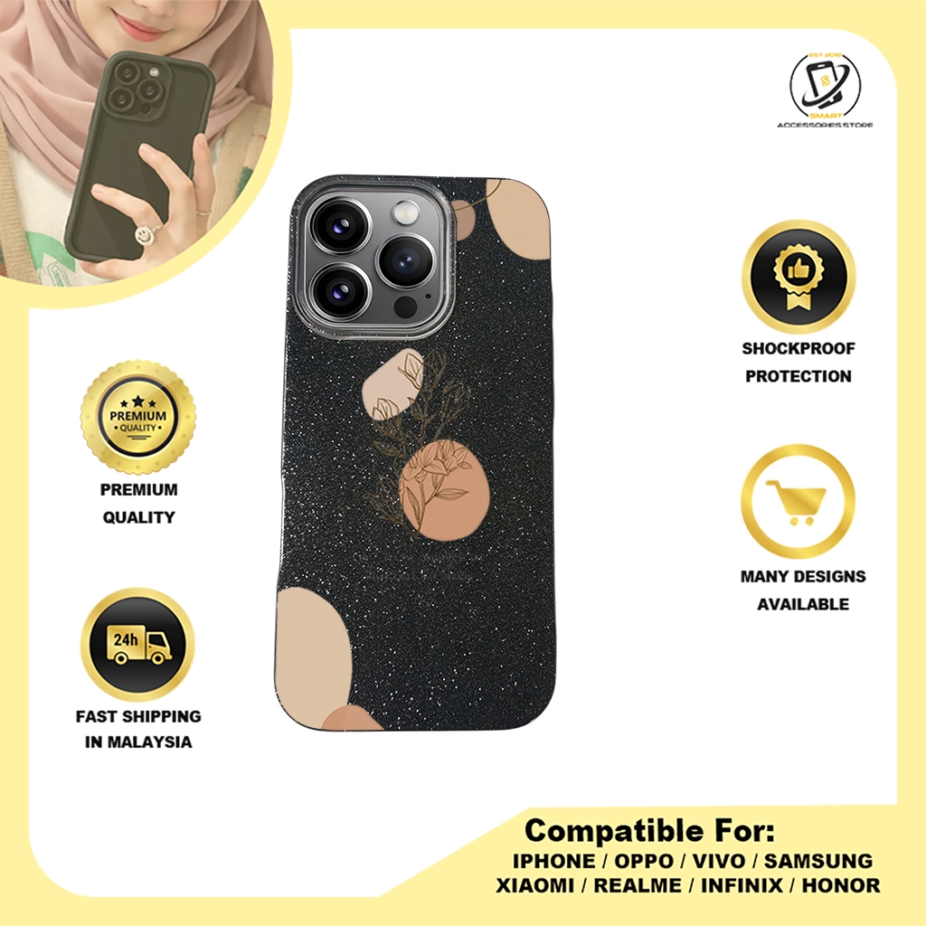 BLING CASE PHONE FOR IPHONE - DESIGN FLOWER V