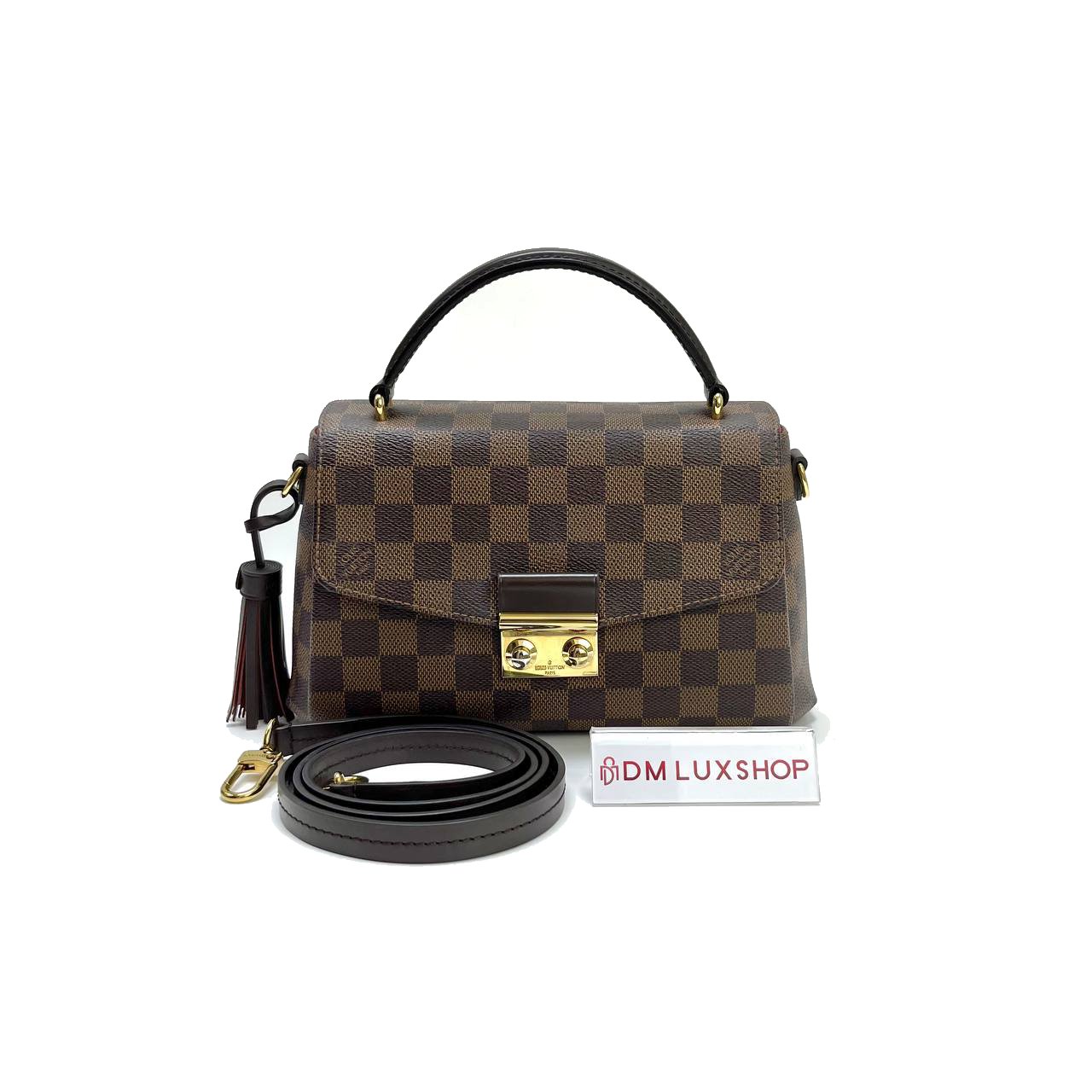 LV Damier Ebene Croisette GHW