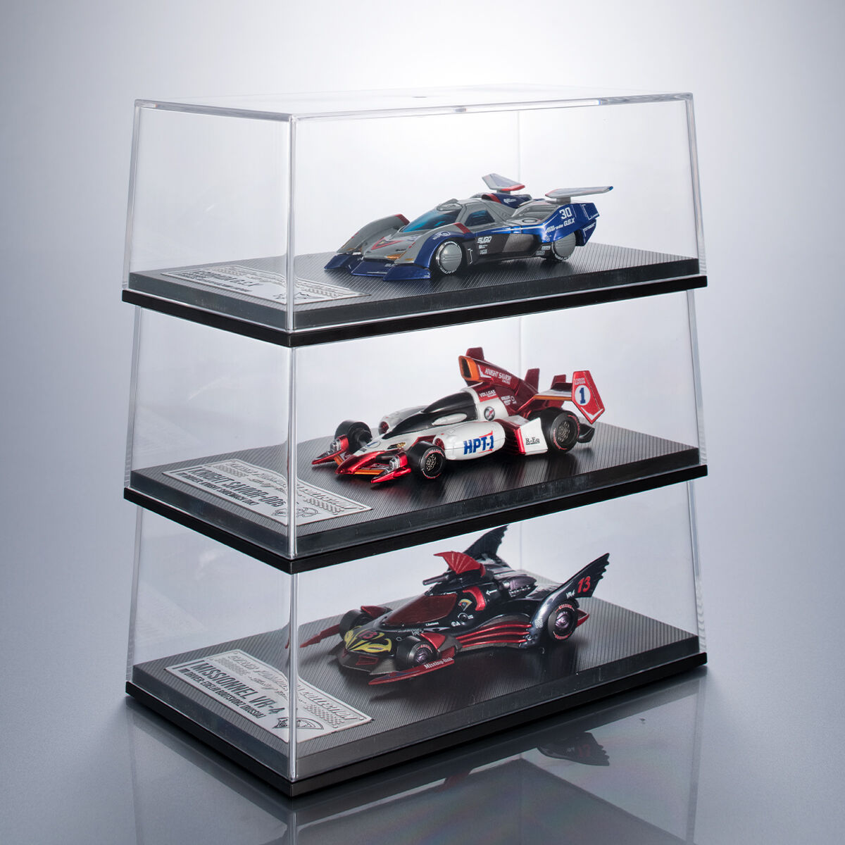 (預訂訂金 $100) (總價 $221) MegaHouse C.F.C. CFC Cyber​​ Formula Collection -Heritage Edition- 05 新世紀GPX 高智能方程式 雷神 G.S.X 氣流模式 (行版) Asurada G.S.X Aero Mode