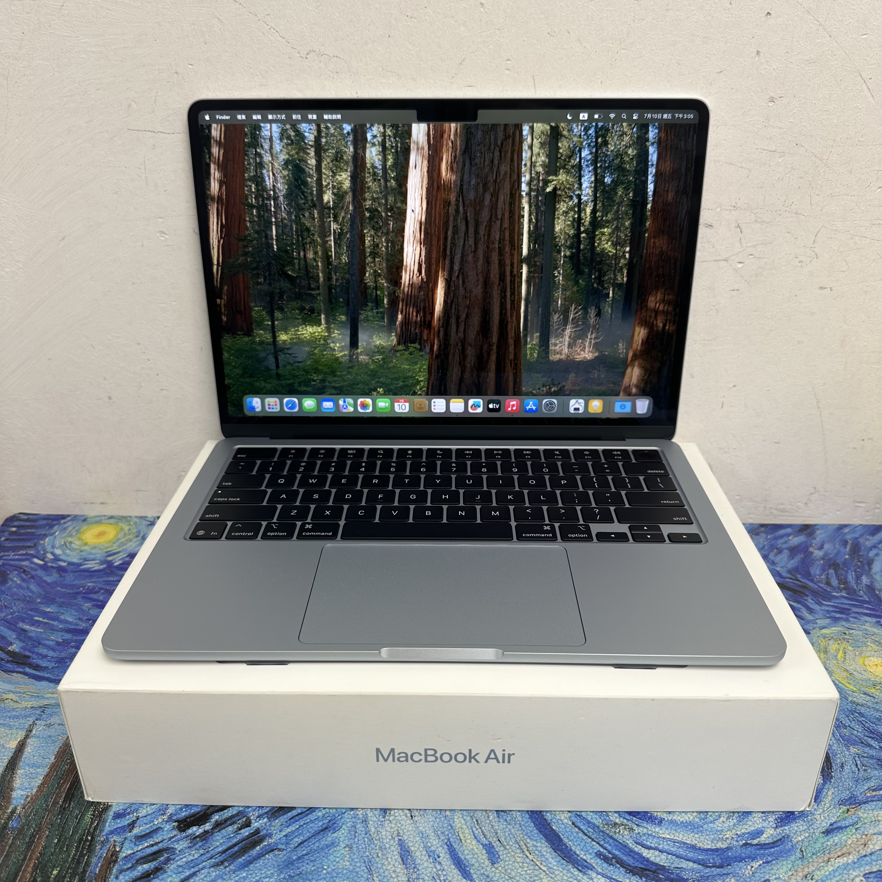 #5889 APPLE  MacBook Air M4 2025 M4 CPU/ 16GB Ram/256GB SSD/10核心GPU/Liquid Retina Mon/13吋/天藍色/Gaming Laptop / Notebook / 超強續航能力/文書機 / 畫圖 / 剪片 / Movie / Netflix 