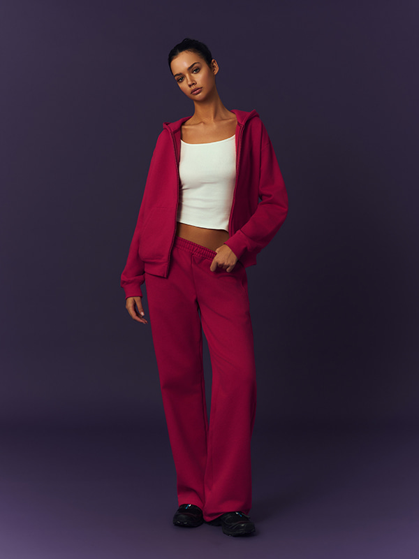 預購_Core Essential Brushed Straight Fit Pants by Grandeline