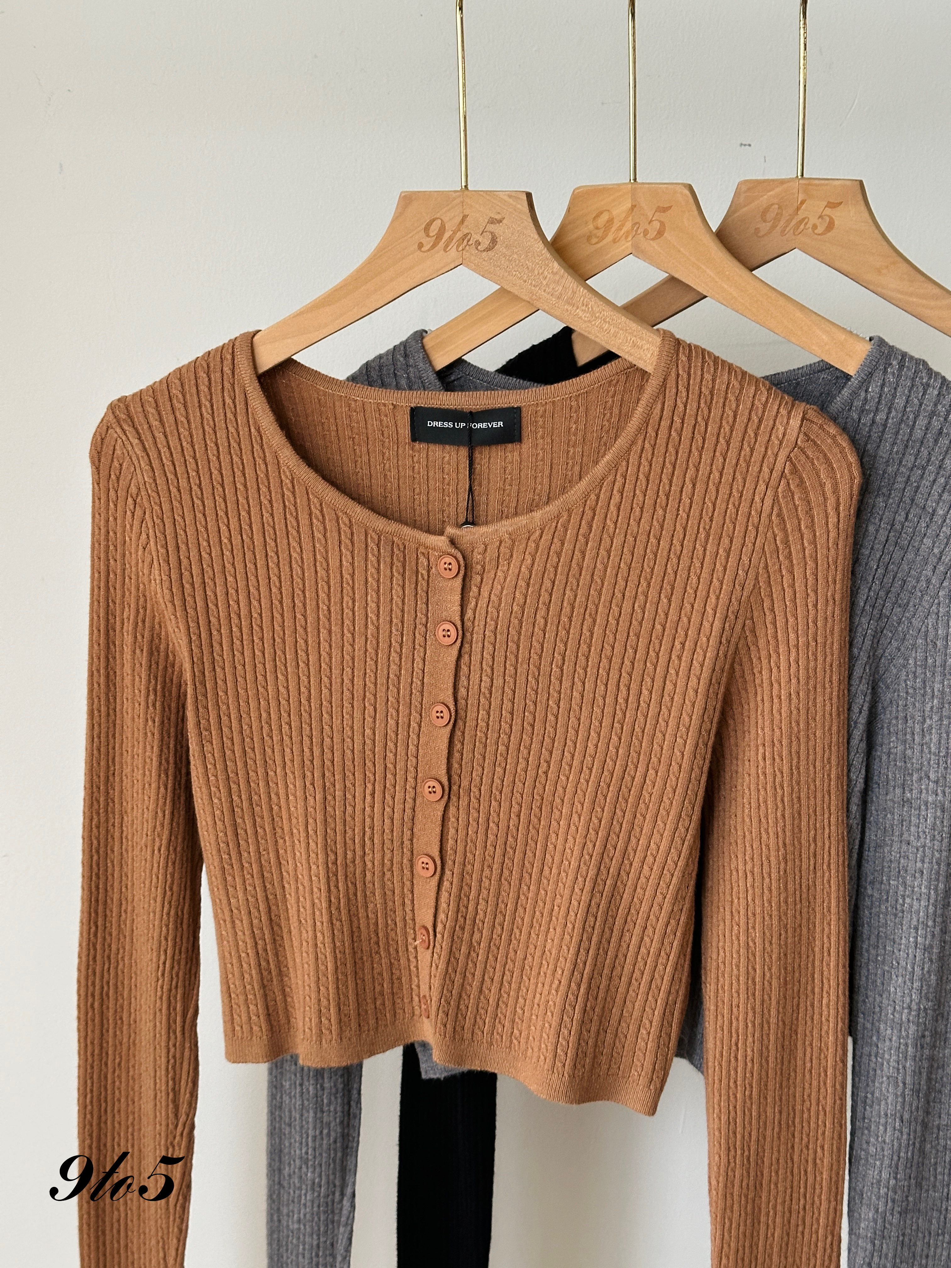 T3898 Long Sleeve Knit Top - 4 Colors