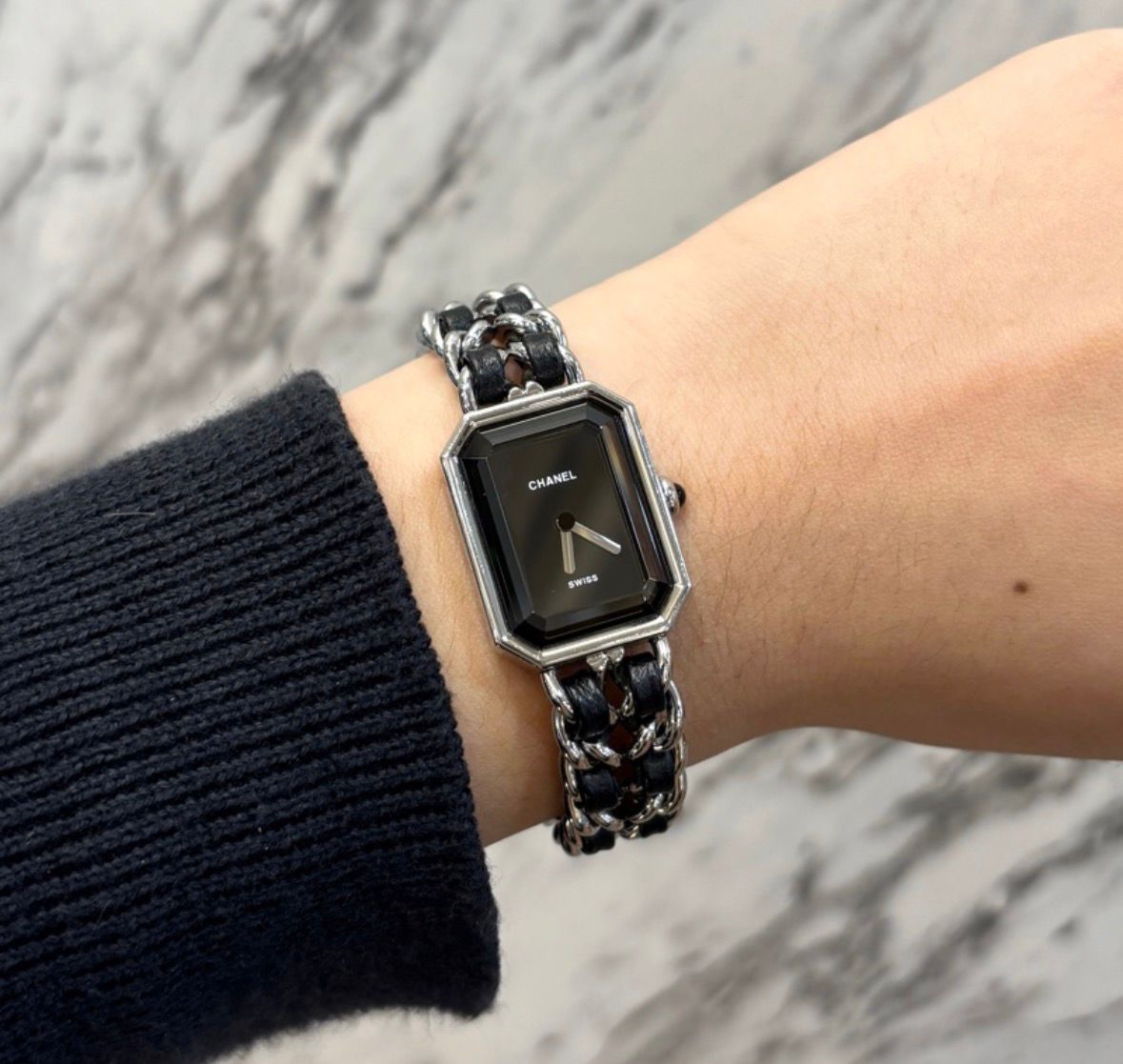 Chanel Première Iconic Chain Quartz Watch H0451 S size  100%Authentic, 95%New ✅證書