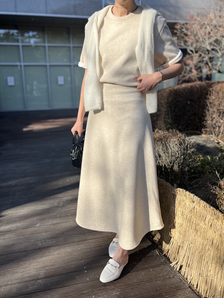 Brushed Cozy Lounge Set (Light Beige)