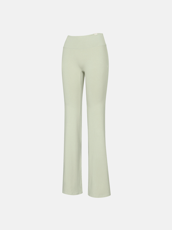 提臀豐盈Bootcut_預購_Cotton Semi-bootcut pants by Grandeline