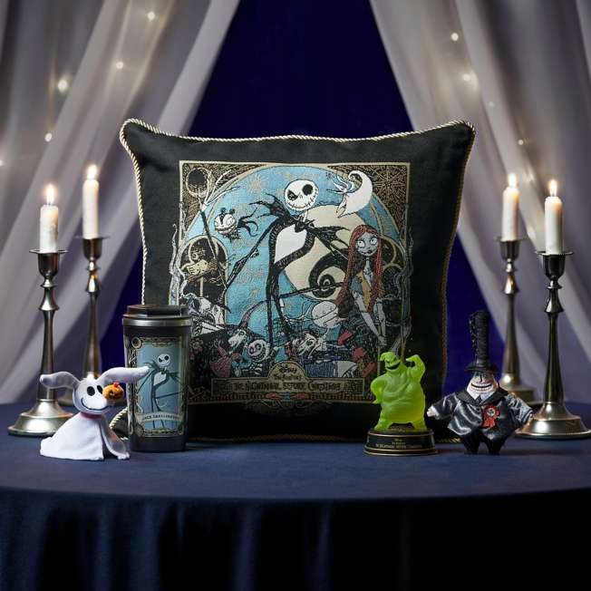 🎀【預訂】Cushion - 2026 TIM BURTON'S THE NIGHTMARE BEFORE CHRISTMAS